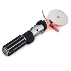 Hallmark Star Wars™ Lightsaber™ Pizza Cutter With Sound -Hallmark Store Star Wars Vader Lightsaber Pizza Cutter With Sound 1SHP2165 03