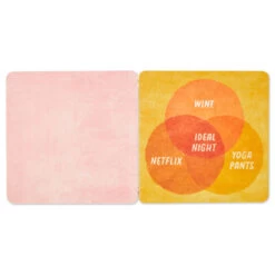Hallmark Stop And Smell The Rosé: 20 Coasters Celebrating Friends (And Wine) Book -Hallmark Store Stop and Smell the Ros Book With Coasters 1BOK1574 03