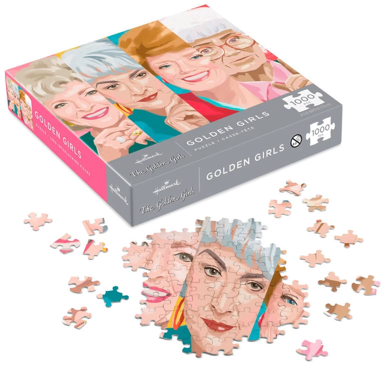 The Golden Girls 1,000-Piece Jigsaw Puzzle Hallmark The Golden Girls 1,000-Piece Jigsaw Puzzle -Hallmark Store The Golden Girls 1000Piece Jigsaw Puzzle 1GOL1046 02