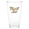 Hallmark Thirst Aid Pint Glass, 16 Oz. -Hallmark Store Thirst Aid Pint Glass 1BRW3228 01