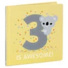 Hallmark Three Is Awesome! Birthday Book -Hallmark Store Three Is Awesome Birthday Book 1BOK1518 01