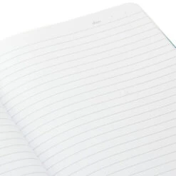 Hallmark Turquoise Faux Leather Notebook With Pen -Hallmark Store Turquoise Faux Leather Notebook With Pen 1HWJ7041 07