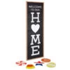 Hallmark Welcome Home Front Porch Sign With Seasonal Decorations, 16.5x47.25 -Hallmark Store Welcome Home Front Porch Decor With Seasonal Decorations 1SNN1083 01
