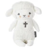 Hallmark Lullaby Lamb Musical Stuffed Animal, 8.25" -Hallmark Store White Plush Lamb With Cross Stuffed Animal 1BBY4720 01
