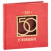 Hallmark Why 50 Is Wonderful Book -Hallmark Store Why 50 Is Wonderful Gift Book 1BOK1447 01