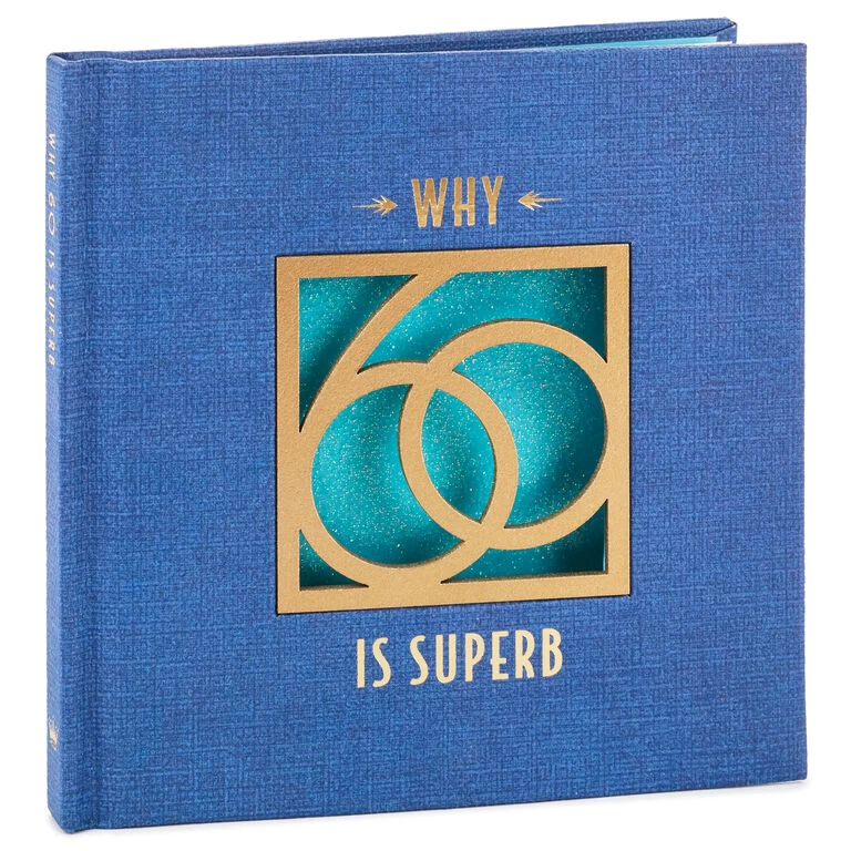 Why 60 Is Superb Book Hallmark Why 60 Is Superb Book -Hallmark Store Why 60 Is Superb Gift Book 1BOK1448 01