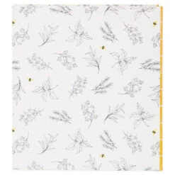 Hallmark Yellow Honeycomb Recipe Organizer Book -Hallmark Store Yellow Honeycomb Recipe Organizer Book 1TOG1031 04