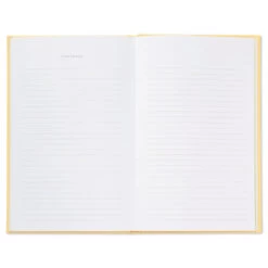 Hallmark While I Was Waiting Prompted Pregnancy Journal -Hallmark Store Yellow Prompted Pregnancy Journal 1BBA4141 07