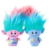 Hallmark Itty Bittys® DreamWorks Animation Trolls World Tour Satin And Chenille Plush, Set Of 2 -Hallmark Store itty bittys Trolls World Tour Satin Chenille Stuffed Animals Set 1KDD1982 01